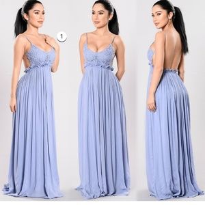 Light Blue Maxi Dress